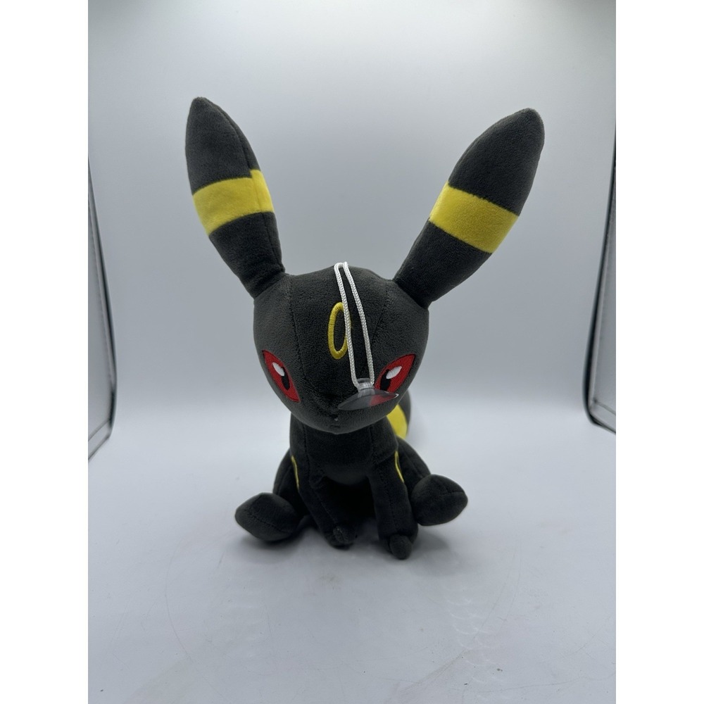 NWT Pokemon Umbreon Seated Sitting Plush Pokemon WCT Game Stop‎ Exclusive Toy